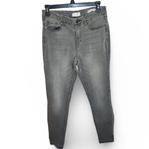 Woman's Jessica Simpson High Rise Skinny Jeans | Gray Wash | Size 6/28